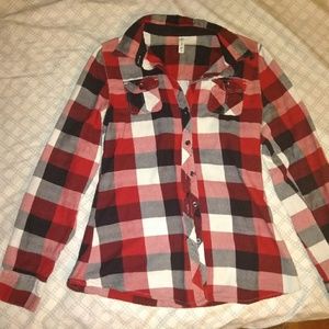 Long sleeve flannel